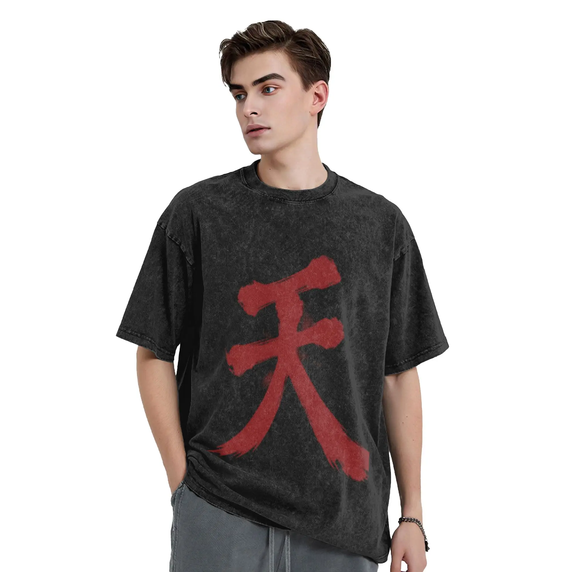 Raging Demon - Akuma  Classic Comfort A T-Shirt Oversized Short Sleeve Men's Women's Cotton Tees Tops