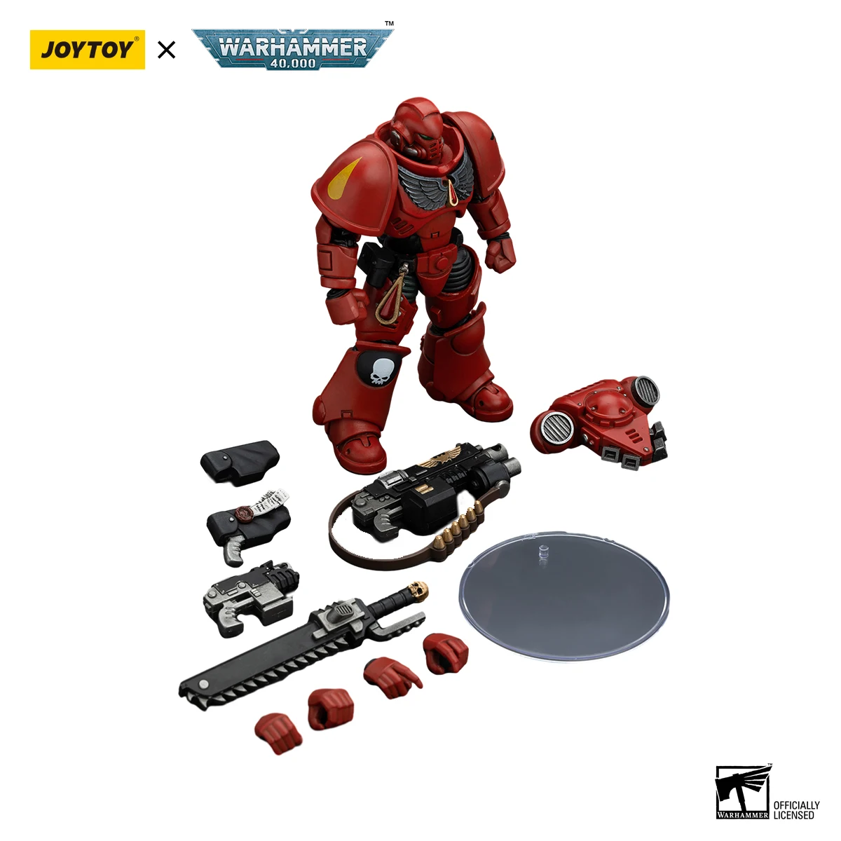 [NA STANIE] JOYTOY Warhammer 40K 1/18 Figurki Akcji Blood Angels Intercessors Anime Model Militarny
