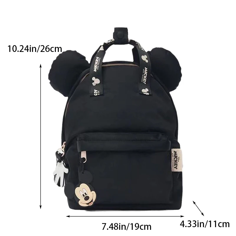 New Fashion Disney Mickey Mouse Backpack Lightweight Schoolbag For Kids Cut Backpack For Kindergarten Unisex image 4