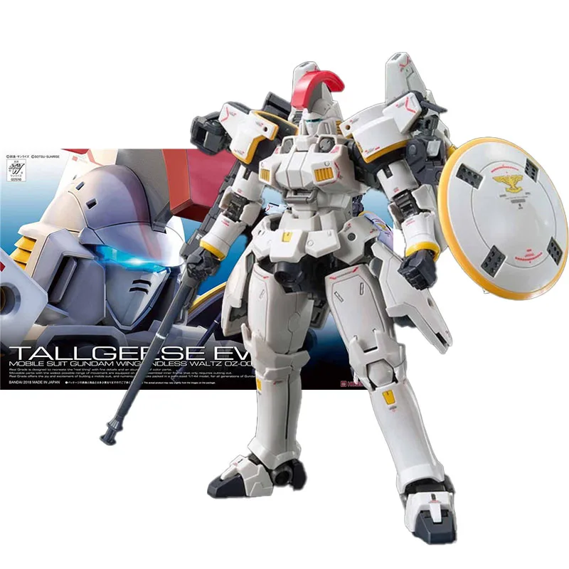 

Bandai Genuine Figure Gundam Model Kit Anime Figure RG 1/144 OZ-00MS Tallgeese EW Collection Gunpla Action Figure for Boys Toys