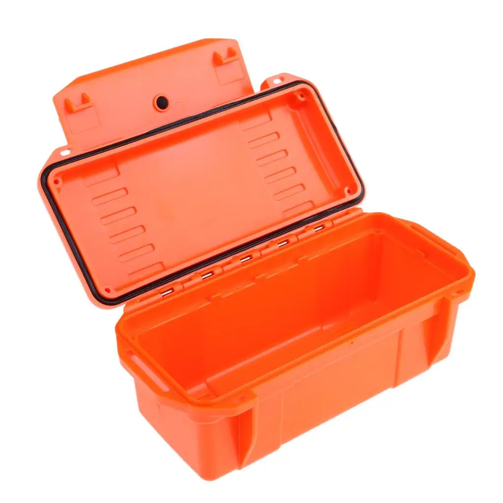 Outdoor Shockproof Box Waterproof Hard Case Survival Storage Container for Fishing Backpacking
