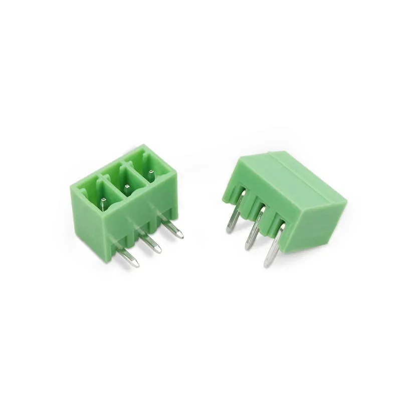 20PCS KF2EDGR-3.81 curved pin plug-in terminal block 2/3/4/5/6/8/9/10P 3.81MM Pitch