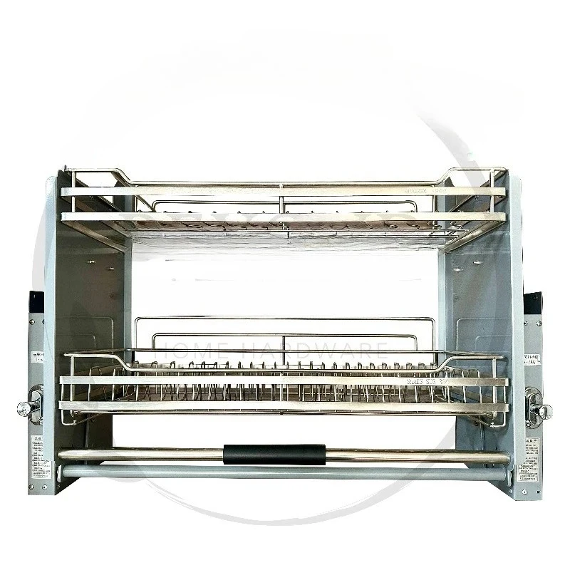 high quality Stainls steel 04 kitchen cinet system Hydraulic lifting basket High quality and low price