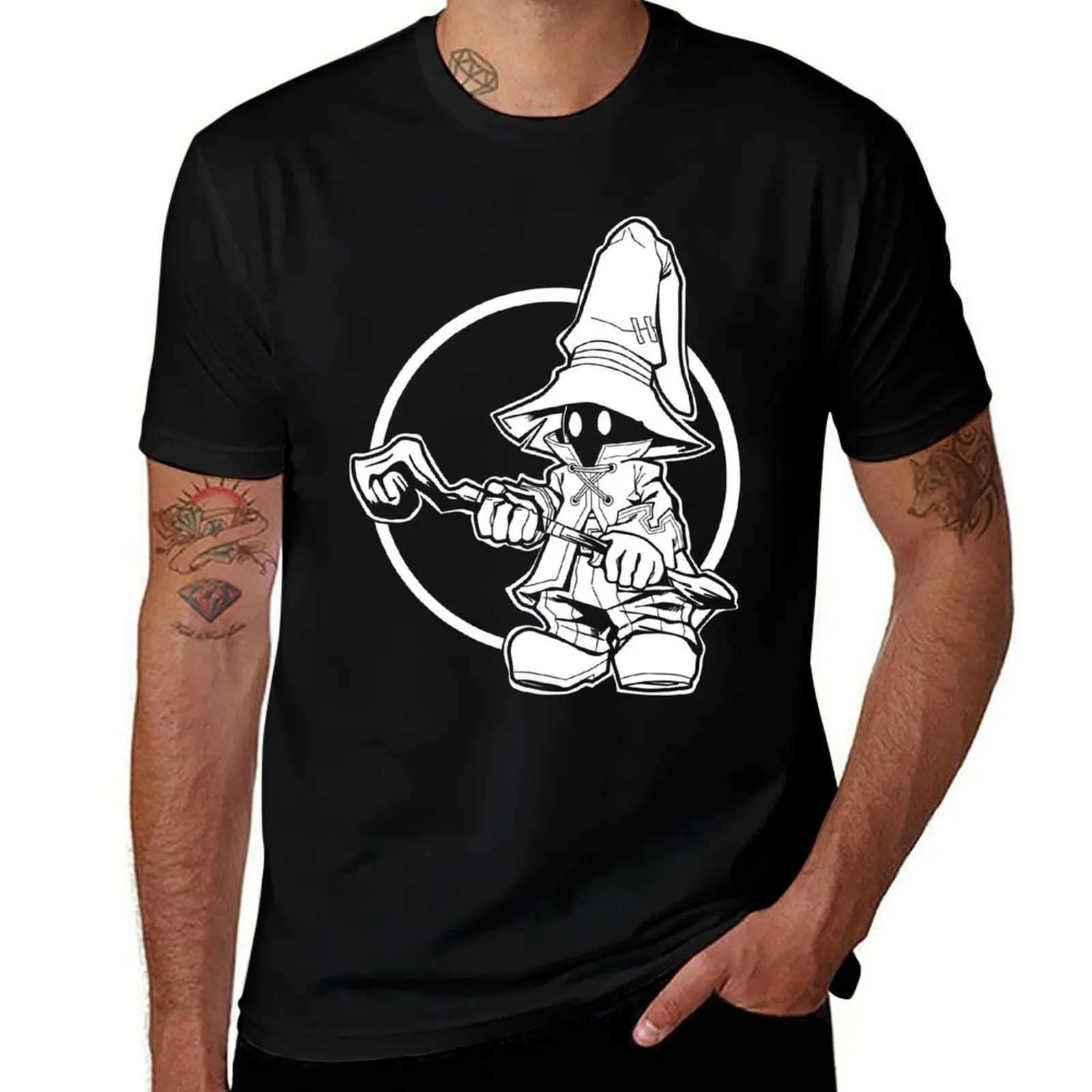 VIVI ORNITIER T-Shirt Retro Style Print Casual Top