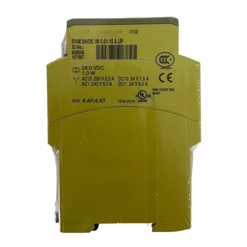 

New For Pilz S1IM 24VDC IM 0.01-15 A UP 828035 Safety Relay Module