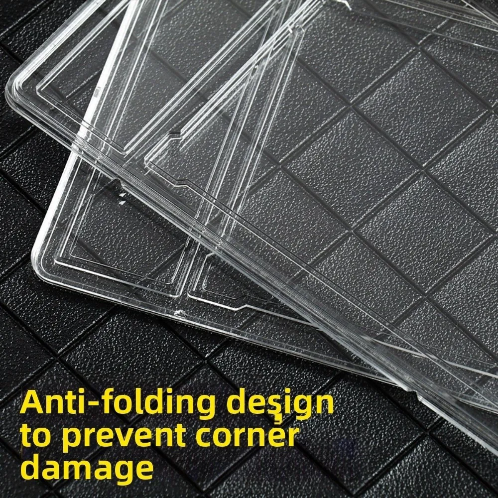 65×90mm 35PT Graded Card Case Transparent UV Protection Collectible Card Box Sturdy Durable Trading Card Protection Box