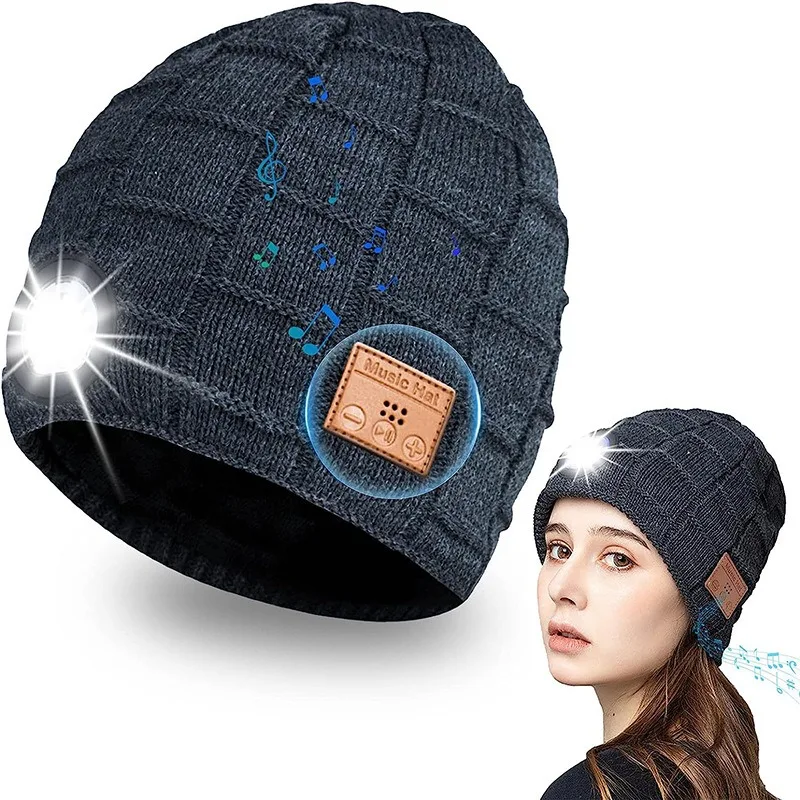 

Новая Bluetooth светодиодная подсветка Bluetooth музыкальная крышка для наушников уличная крышка для ночного бега на фару
