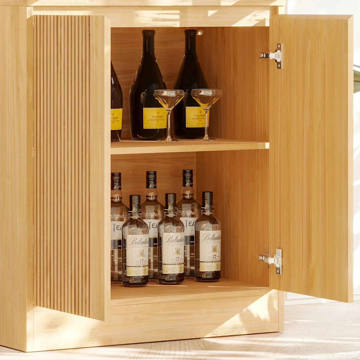 Modernes Luxus-Design Innen Möbel Wohnzimmer Holz Büro Regal Bücherregal