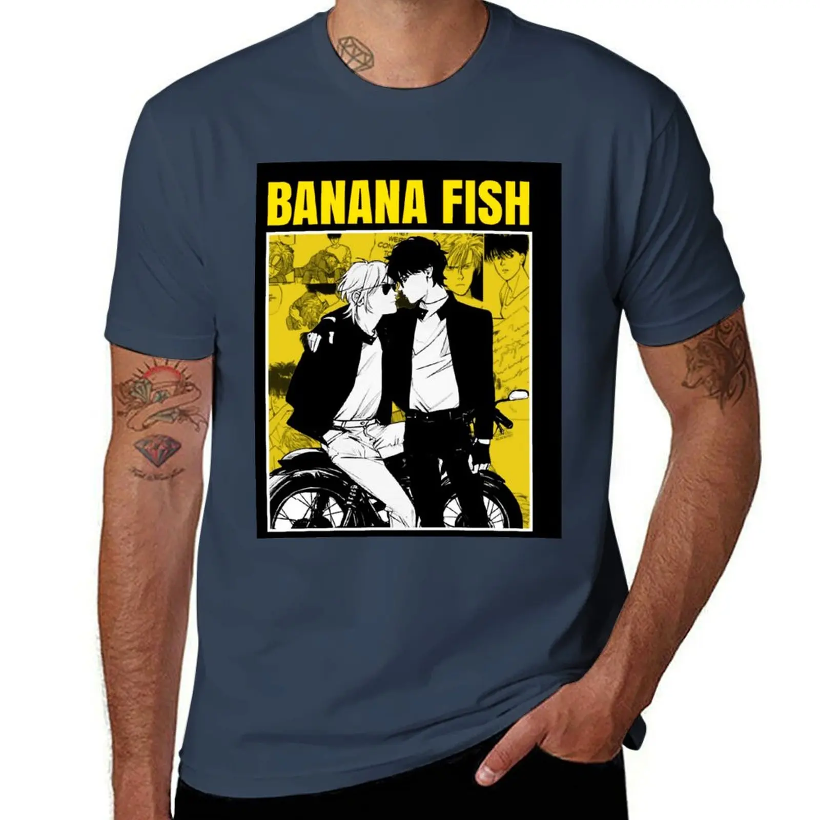 

Banana fish T-Shirt Soft Lightweight Cotton T-Shirt
