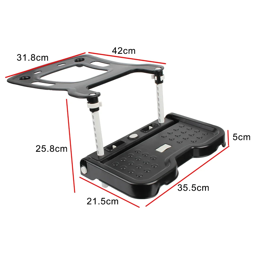 Car Interior Children Safety Seat Footrest Adjustable Supportor Pram Footrest Attachment Baby Kids Foot Pedal Holder Accessories