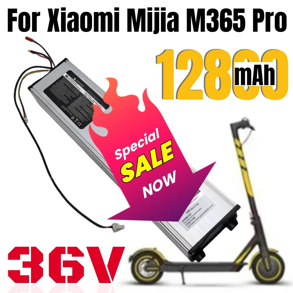 36V 12800mAh לקורקינט החשמלי של Xiaomi M365 Pro חבילת סוללה מיוחדת מקורית להחלפה