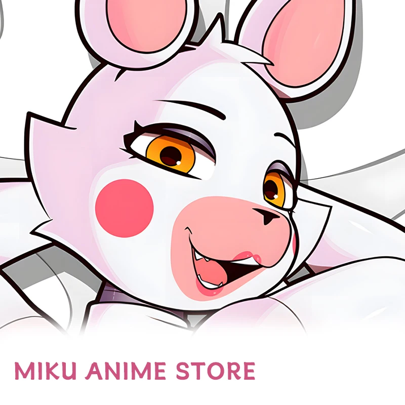 Furry Dakimakura Anime Five Nights At Freddys Mangle Fnaf Double sided Print Life Size Body Pillow Case Cover Pillowcase