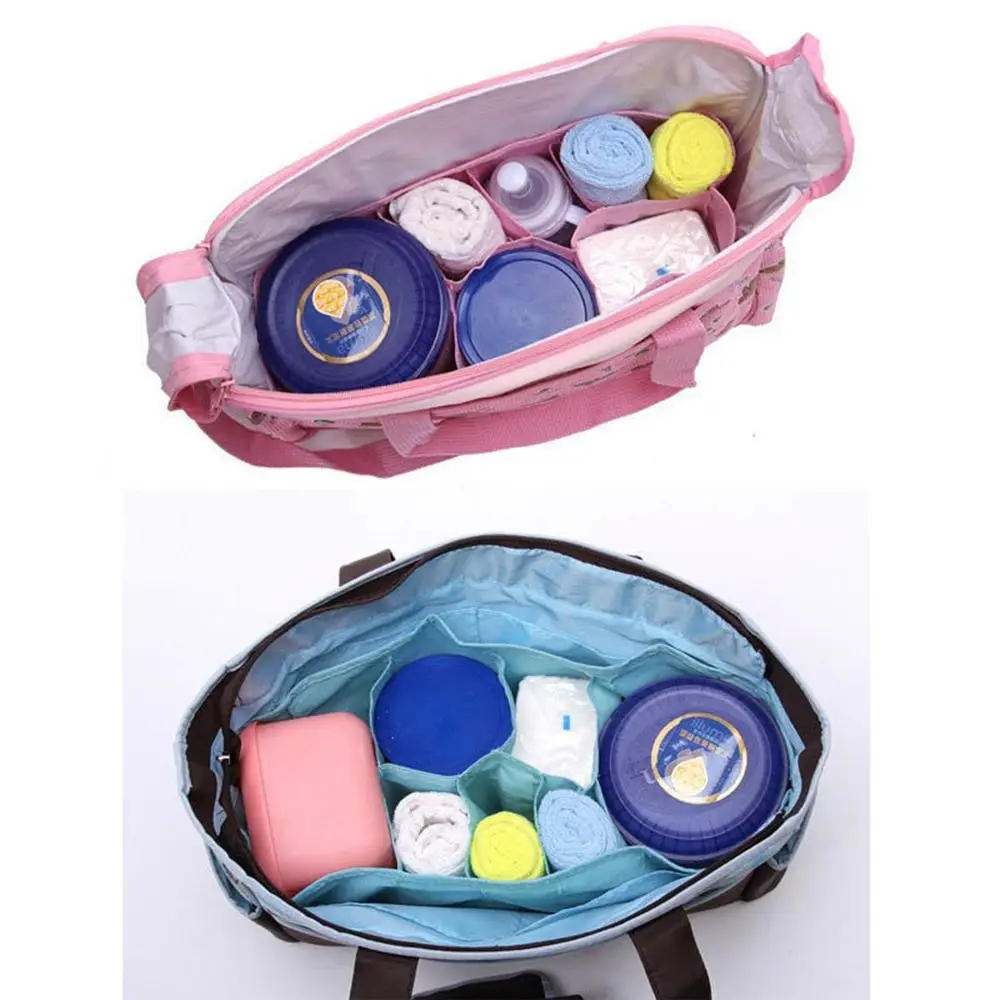 Portable Baby Water Bottle Changing Divider Storage Organizer Bag In Bag Inner Liner