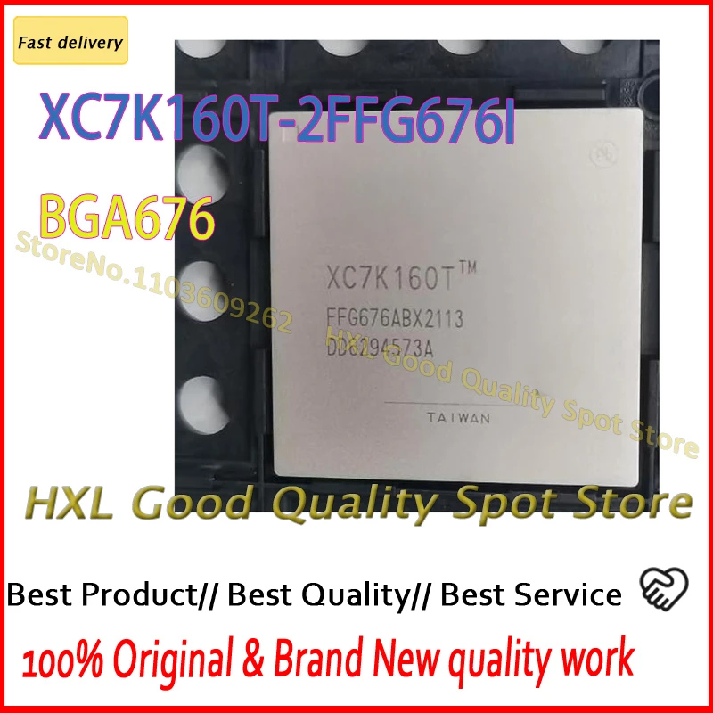 XC7K160T-2FFG676I 1PCS  /C XC7K160T-1FFG676C / I BGA676  XC7K160T-FFG676 XC7K160T