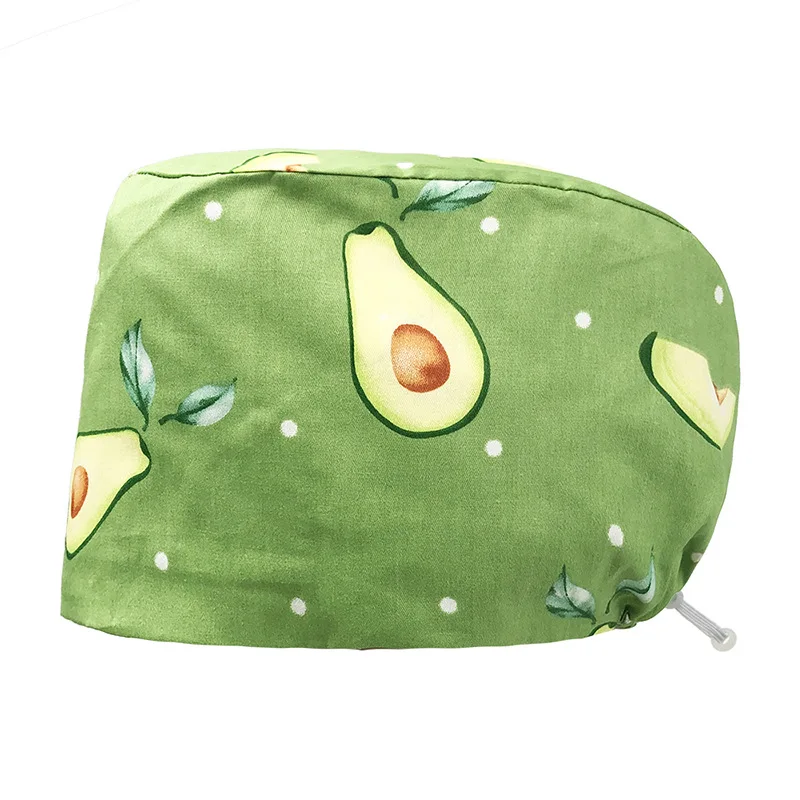 

Хирургические скраб-шапочки для женщин, 100% хлопок, повязка на повязку, спа, салон красоты, рабочие шапки, больничная клиника, медсестра, доктор, медицинская кепка для кормления