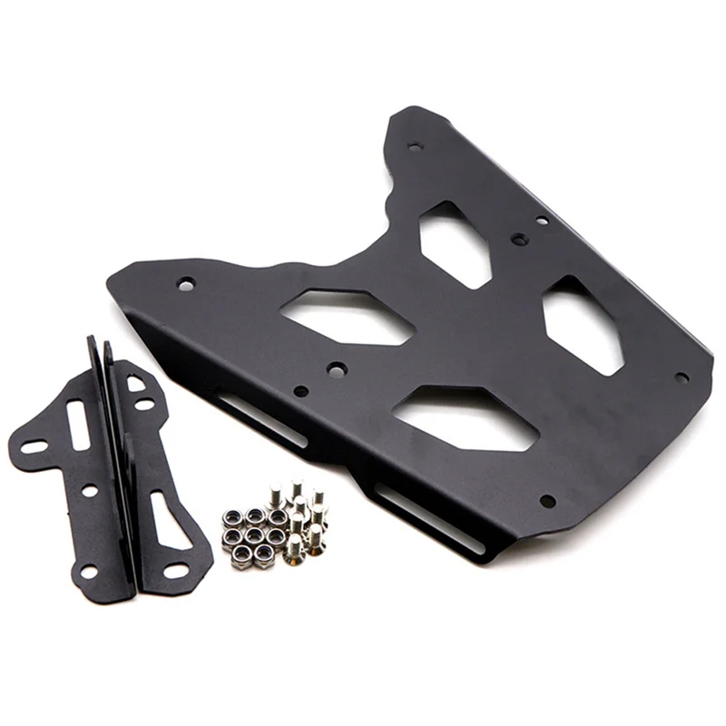 

look-Motorcycle Rear Luggage Rack Carrier Support Shelf Tail Trunk Holder Bracket for 650