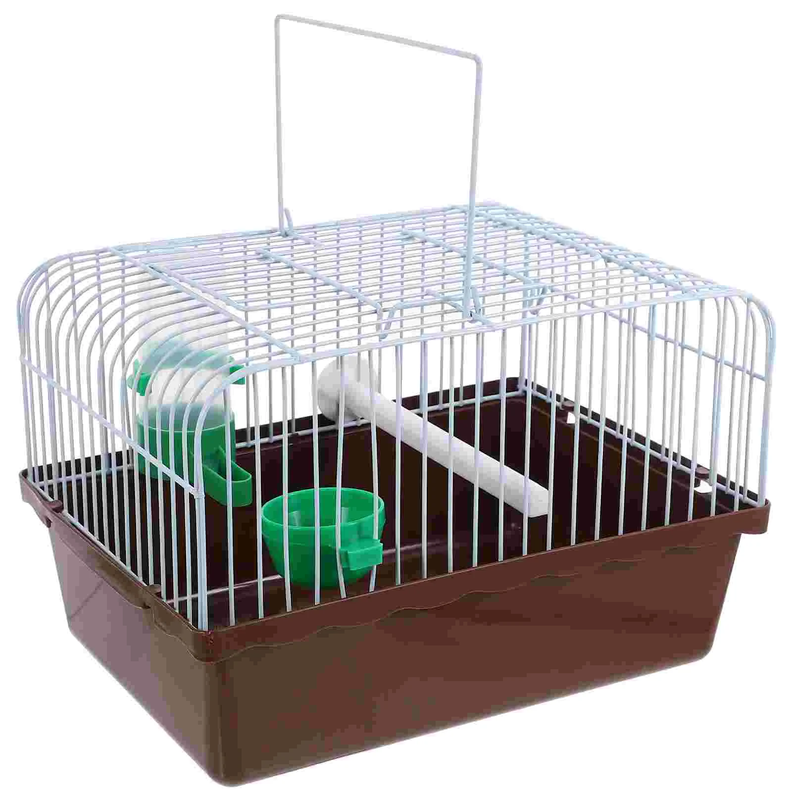 Jaula para pájaros, jaulas transportadoras de viaje pequeñas para periquitos, jaulas para pájaros, periquitos, avariario, hámster
