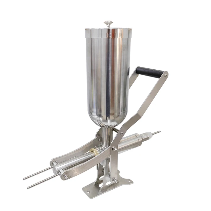 #Commercial Countertop Manual Butter Filling Machine Cake Filling Machine All-Stainless Steel Jam Filling Machine Puff Pastry Fi