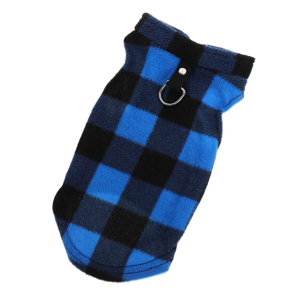 

Dog Fleece Vest Small Size Warm Pet Waistcoat Winter Solid Color Puppy Sleeveless Sweater Reusable Comfortable Outdoor