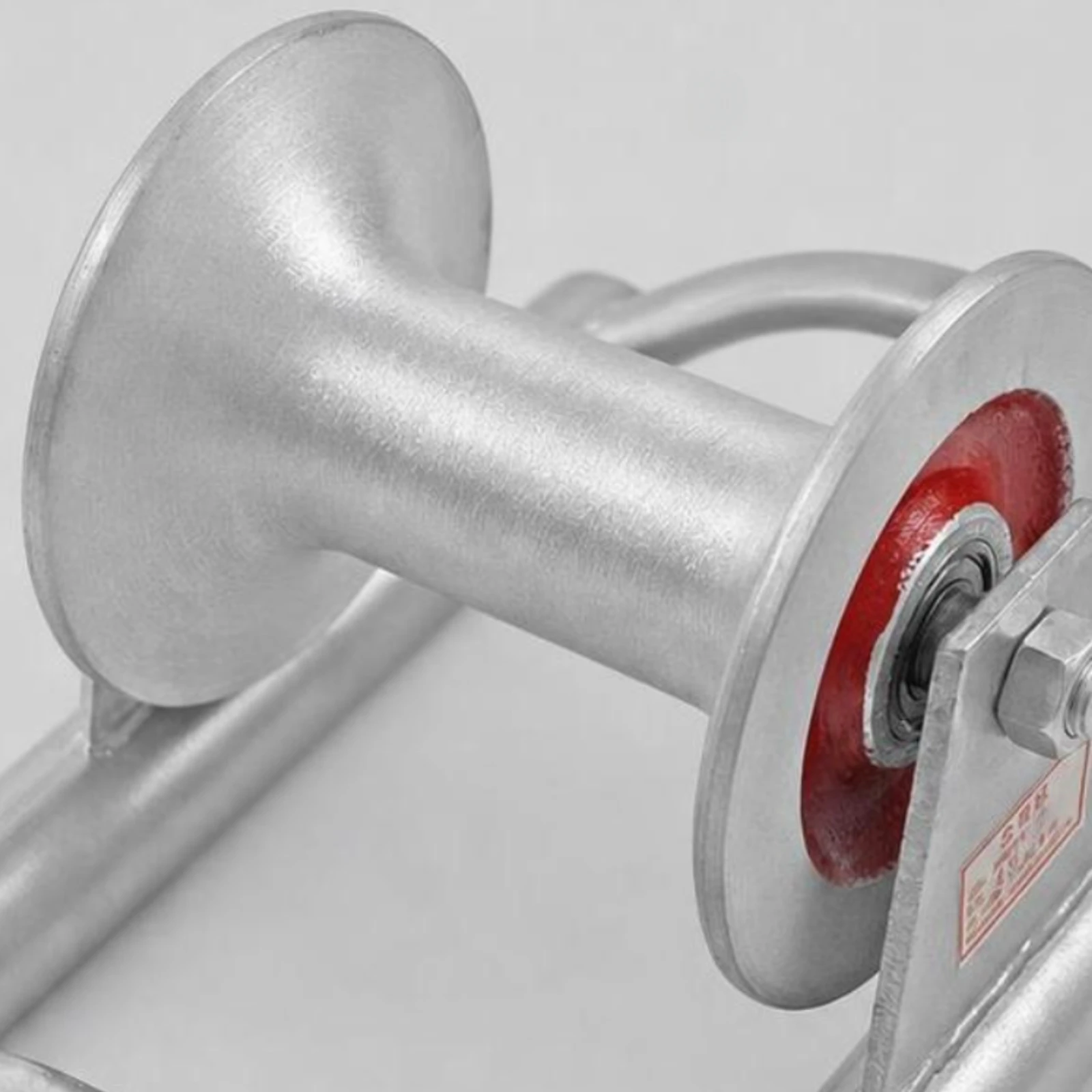 Cable Pulling Pulley Single-Groove Wire Guide Pulley Tool Heavy-Duty Impact-Resistant for Electricians, Jobsites