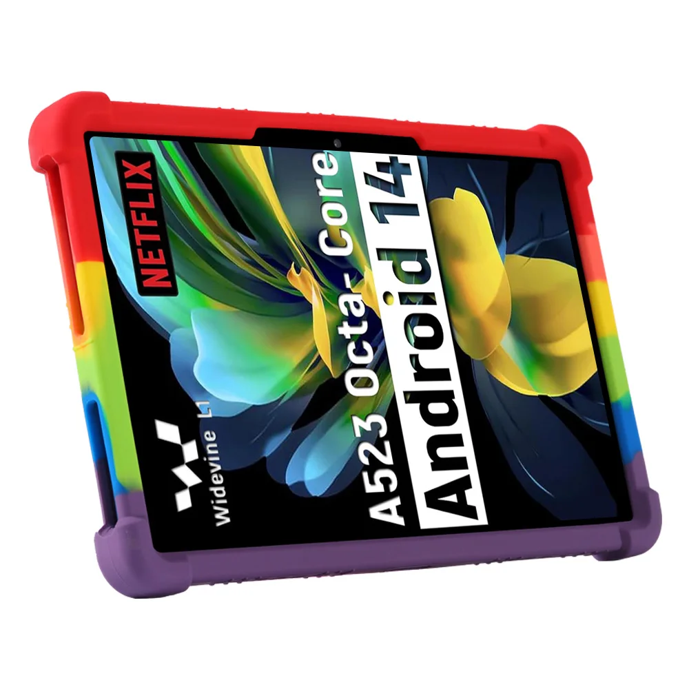 

Case for ROWT A10 Tablet 10.1,KidsFriendly Silicone Stand Cover for aiprotabletC20e/ZONKO D115/MB1001 10.1 inch Tablets