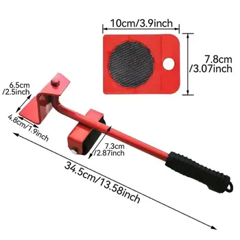 家具搬運器重型家具搬運運輸滾輪套裝重型搬運工具家具搬運滾輪 10 最佳銷售 搬家家具幫手 - №2