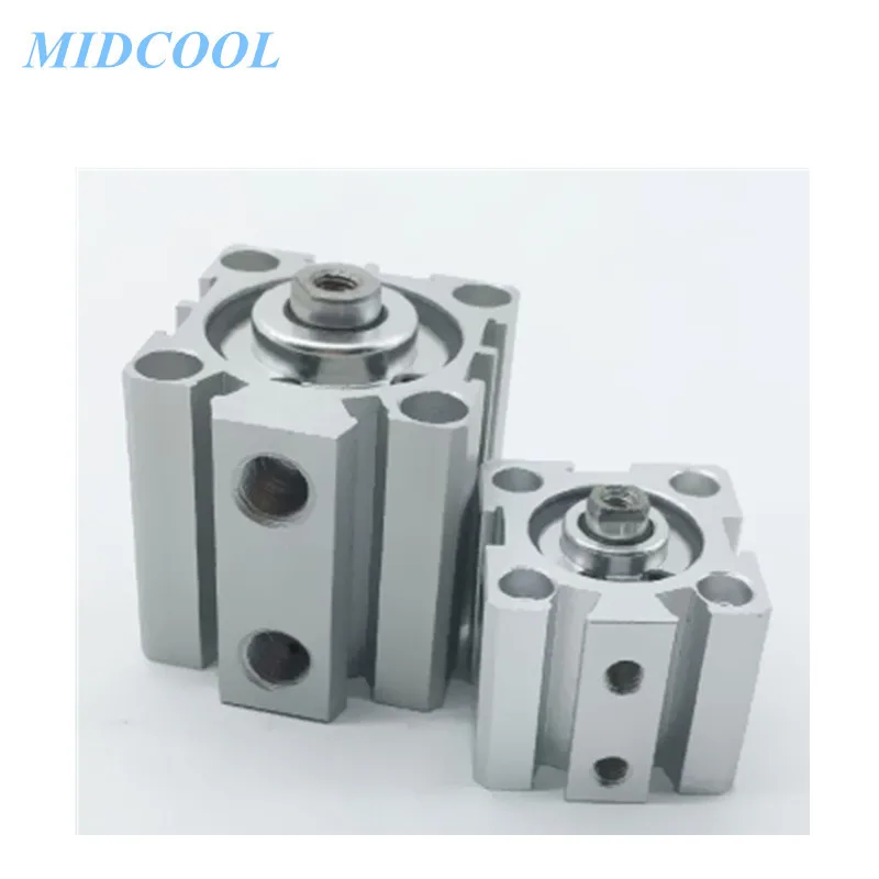 Compact Cylinder MCJT Series Pneumatic Cylinder MCJT-12-12 MCJT-12-12-5/10/15/20/25/30/35/40/45/50/-M
