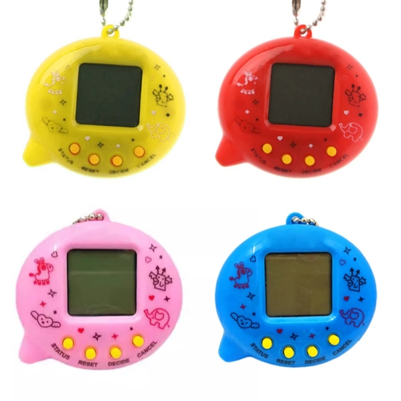 Nostalgic Game Console Early Education Gift Digital Pets 168 Pets Game Machine DropShipping