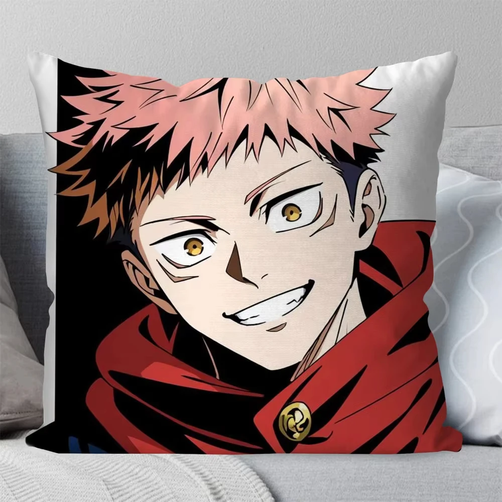 Anime I-Itadori Pillow Case, Pop Culture Character Accent for Streamer Background Sets and Youth Entertainment Zone Updates