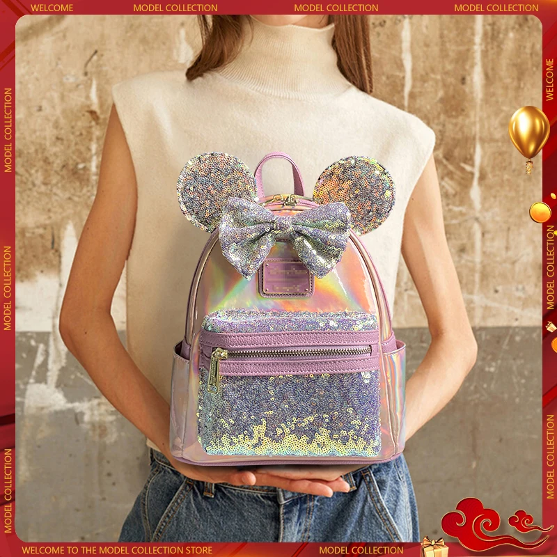 

Disney Loungefly Mickey Mouse Minnie Mickey Minnie Backpack Casual Backpack Mini Backpack Creative Cute Backpack Girl Gifts