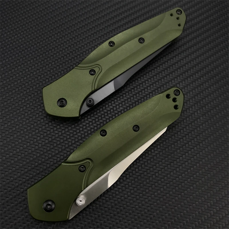 BM 940 Green Handle Folding Knife CPM-S30V Seel Blade T6 Aluminium Alloy Handle Outdoor Camping Tactical Muititool Hand EDC Tool