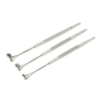 Retractor de párpados de acero inoxidable, herramientas de cirugía plástica cosmética, Retractor de bolsa para ojos, 8cm