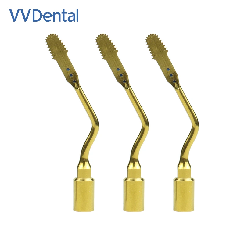 VVDental US9 Piezo Surgery Tip Bone Cutting Compatible with Mectron Woodpecker NSK Ultrasonic Bone Cutter Dental Instruments