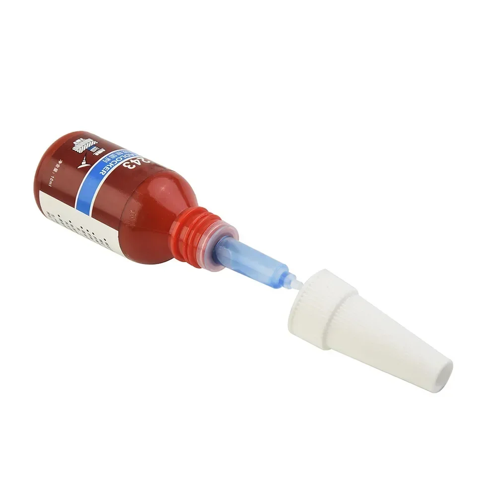 10 Ml Medium Strength Threadlocker Blue Threadlocker Adhesive 243 Threads Below M20. Practical To Use Of Threads Below M20.