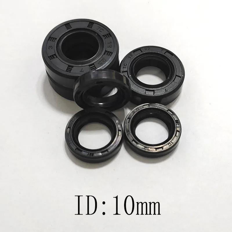 2 шт. сальник ID:10 мм наружный диаметр: 14-35 мм уплотнительная прокладка рамы вала из нитриловой резины TC/VC 10x14x3 10x22x7 10x16x5 2 шт.