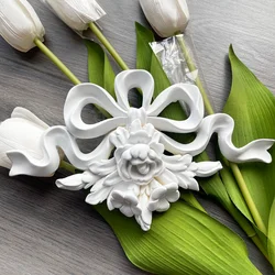 PU decoration carved flowers villa apartment living room wall shape decorative flower door head wardrobe entrance flower