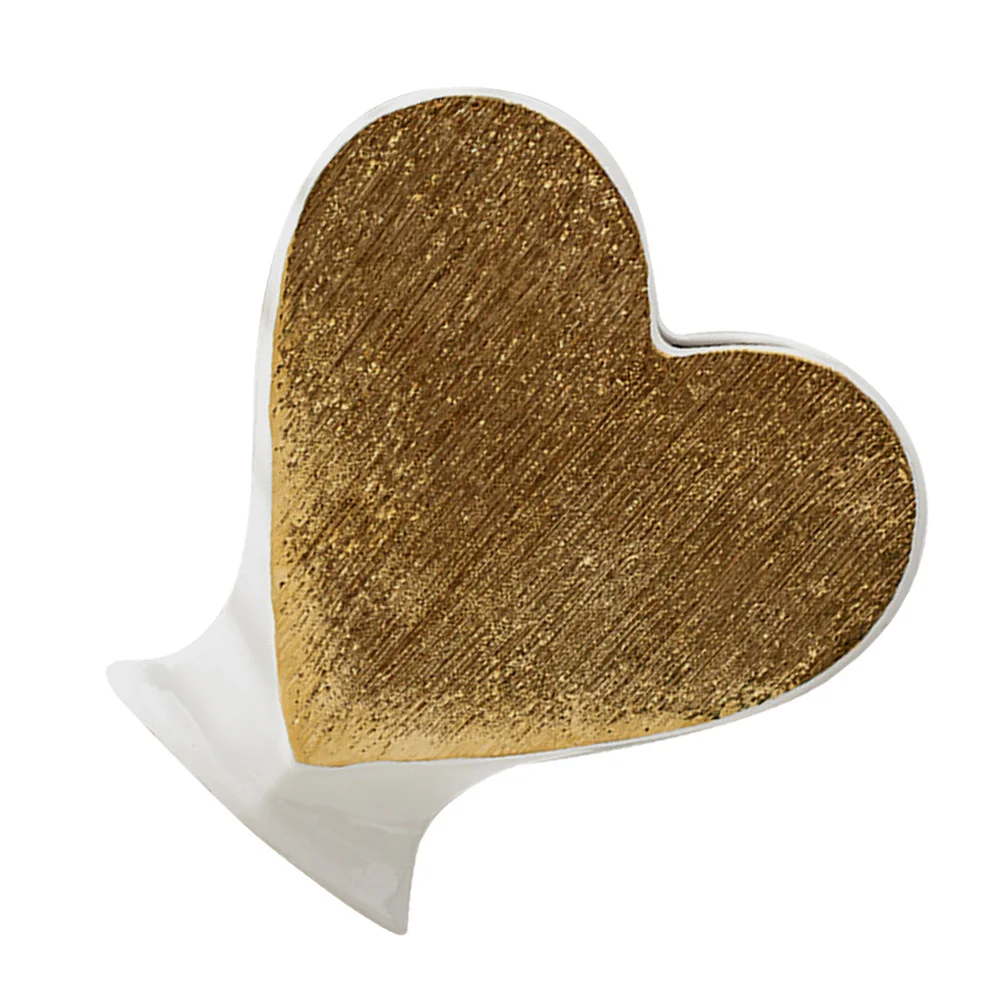 

Heart Shaped Ceramic Vase Small Aesthetic Flower Arranging Decor for Home Office Tabletop Centerpiece Modern Nordic Style Vase