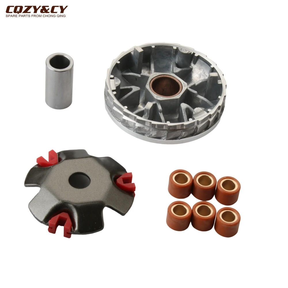 GY6 50 Racing Variator Kit 8g Roller Set For Baotian 50cc 4T Scooter Parts