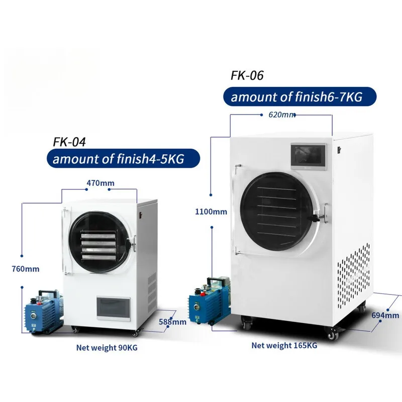 

Large Capacity Machine 10Kg 15Kg 20Kg 25Kg For Food Lyophilizer Freeze Dryer Automatic Competitive Price 220V