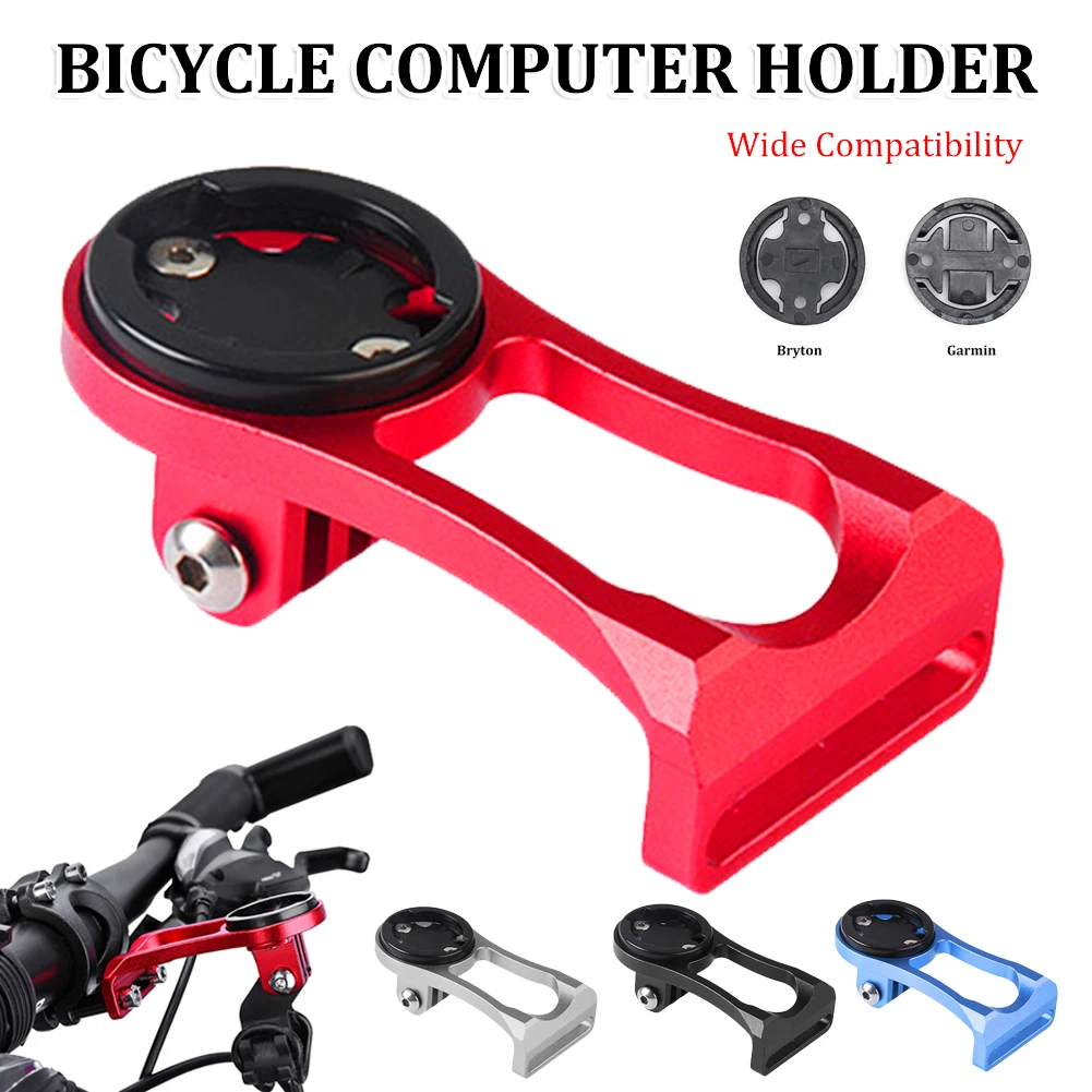 Bicycle Computer Camera Holder Aluminum Alloy Bike Handlebar Mount Equipment Mountain Road Cycling Bracket for Garmin Bryton