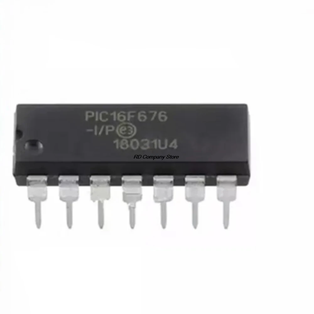 

5pcs PIC16F676-I/P PIC16F636 PIC16F630 PIC16F616 PIC16F526 PIC16F505 PIC16F688 Microcomputer IC Chip