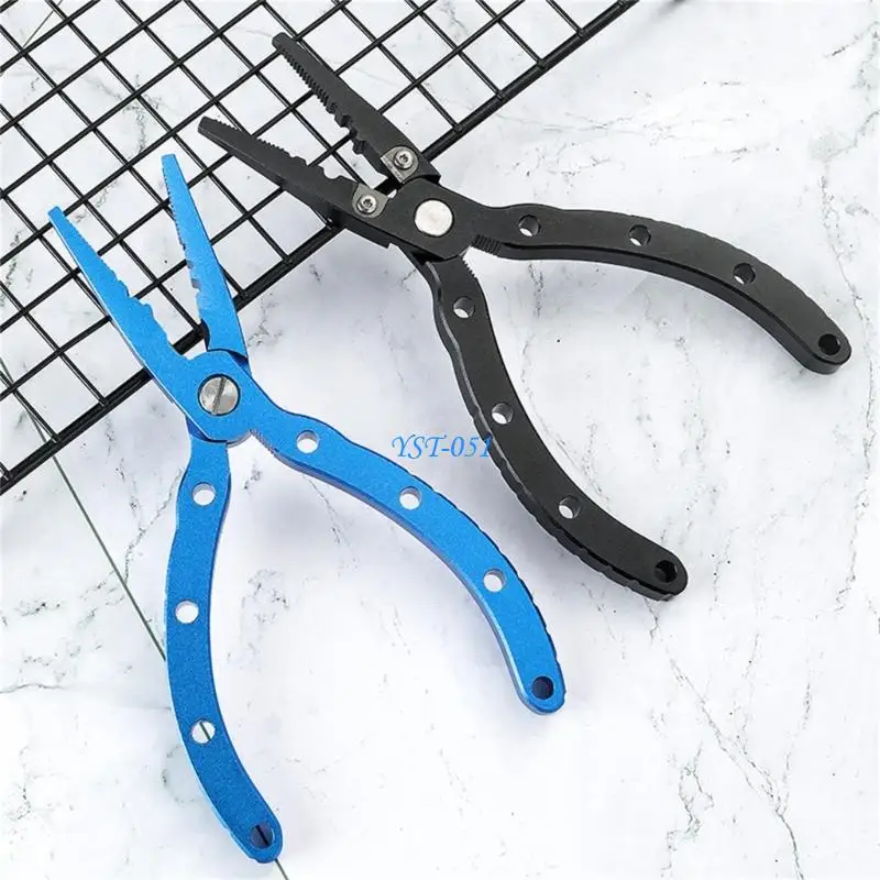 E15A Multifunctional Fishing Line Cutter Fish Mouth Clamp Fishing Hook Remover Plier