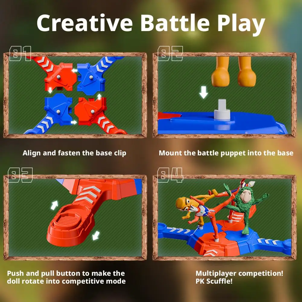 Nieuwe Shanhaijing Houten Stok Multiplayer Battle Toy Gift Ouder-kind interactie Party Games Arena Competitie Kerstcadeau