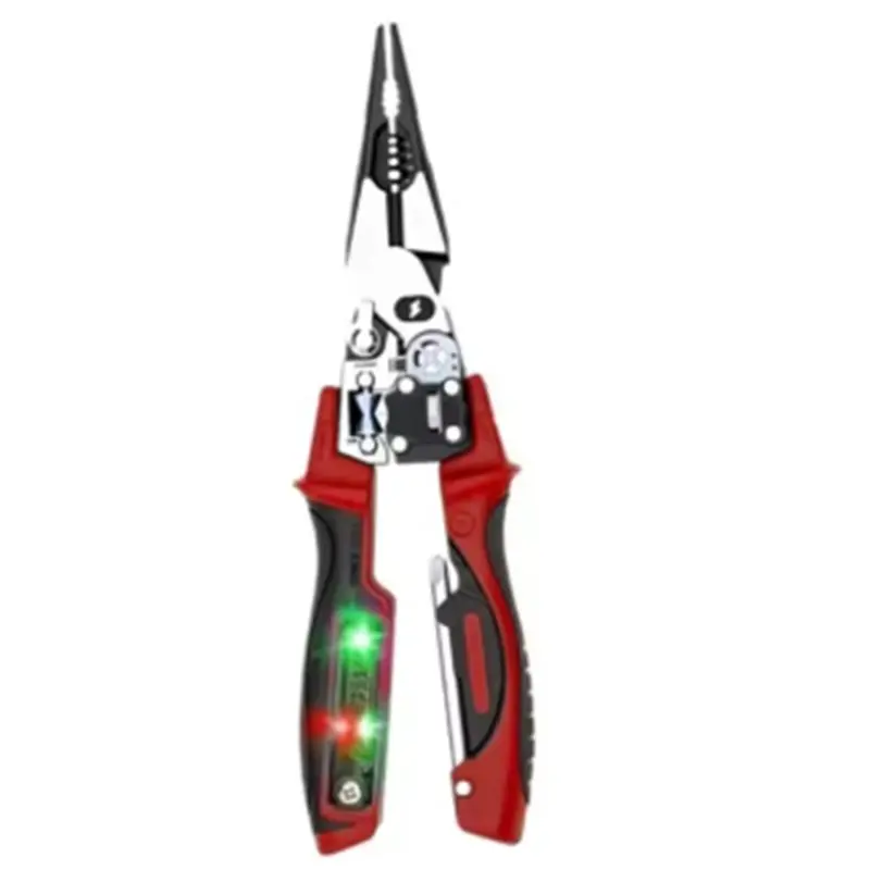 hand-tool-heavy-duty-long-nose-electrician-pliers-multifunctional-digital-voltage-tester-wire-stripper-cable-cutter