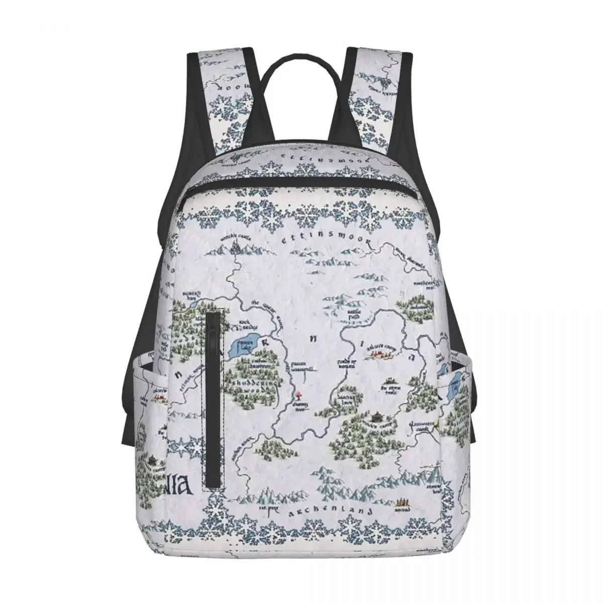 

Narnia Map - Chronicles Of Narnia Backpack Daypack Large Capacity Boys Girls BookBag School Bag Shoulder Bags for Men Women