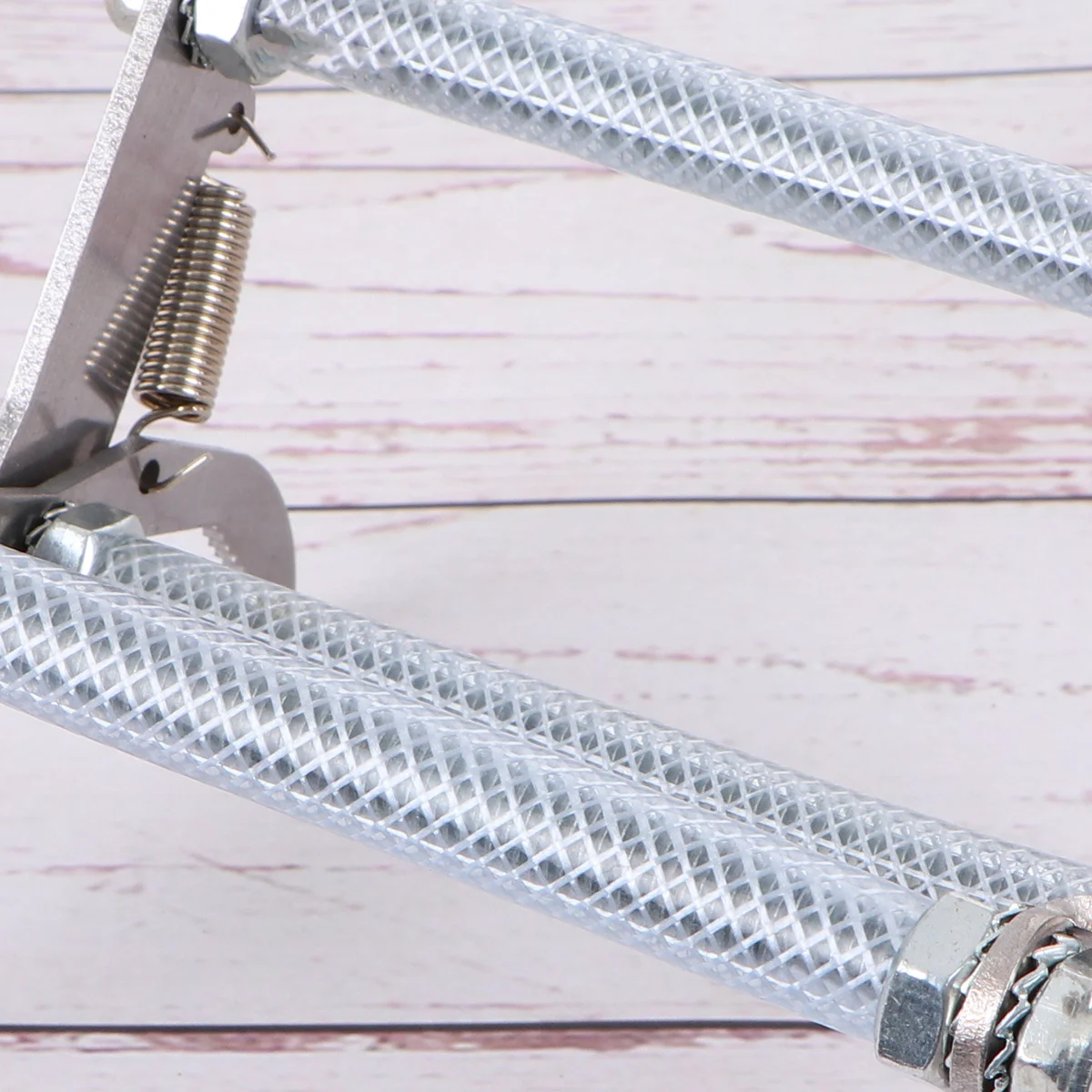 アルミ製蜂枠クランプ、頑丈、シャベル付き、強力なグリップ、養蜂ツール、巣枠キャプチャー、グリップクリップ、園芸用品