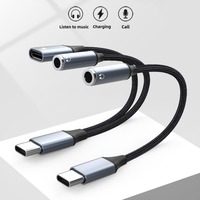 Type-C 3.5 Jack Audio Cable USB C To 3 5 MM Jack Aux Adapter Phone Accessories Cabo Adaptador USB Tipo C USB C Adapter HeadPhone