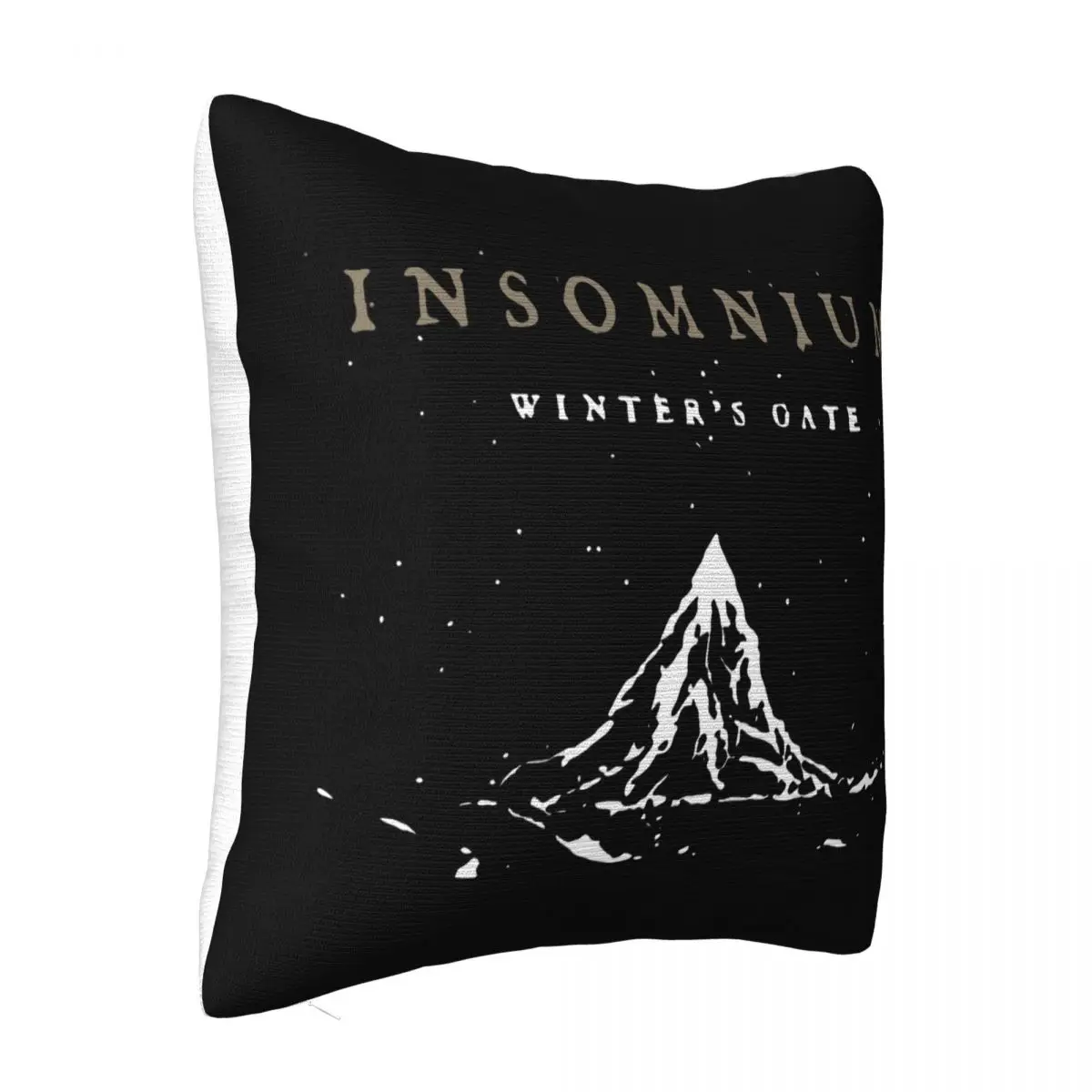 T Store Mens Short Cotton CrewInsomnium Winters Gate Band Black Rock New Sizes Formal Tops Basic Comical Pillow Case