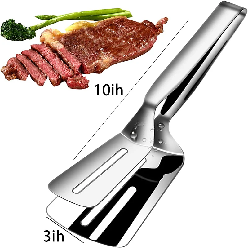 2-Pack Long Heatproof Tongs - Christmas Prime Rib Roaster & Holiday Oven Safety Turner Set kitchen gadgets