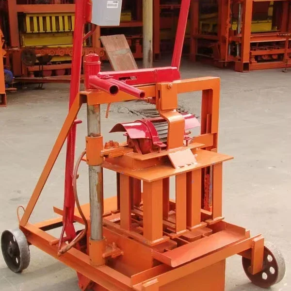 Hot sale Brick Block Machine Manual QMR 2-45 Small scale business Paving Brick Machine Manual Brick Press Cement Mould Concrete